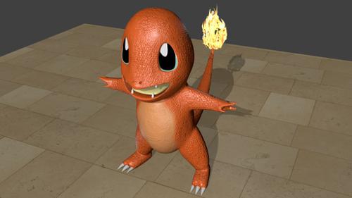 Charmander Toy ModeL preview image